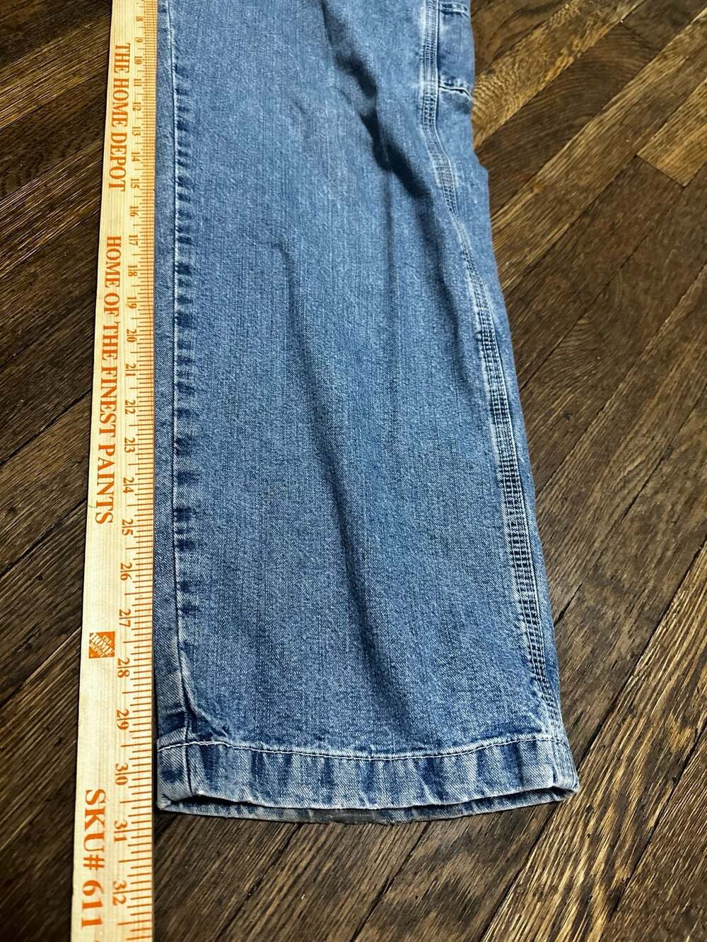 Vintage Y2K Tommy Hilfiger Carpenter Jeans Baggy Size 8 - Picture 6 of 13